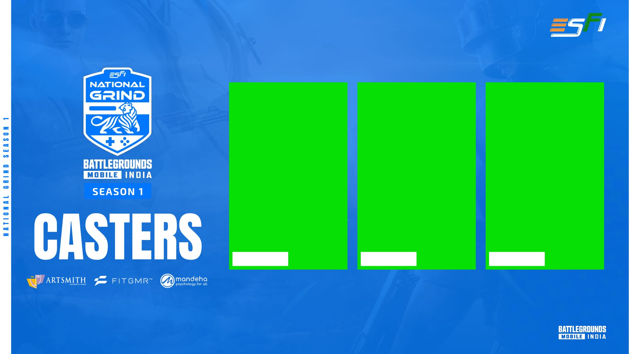Triple Casters Layout